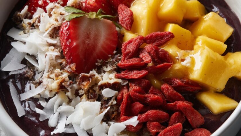 Smoothie King Berry Goji Getaway Bowl Recipe