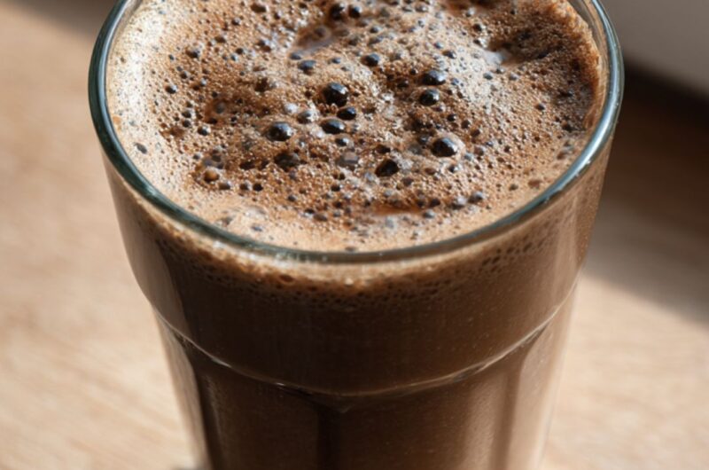 Smoothie King Coffee High Protein Almond Mocha (Copycat Recipe)