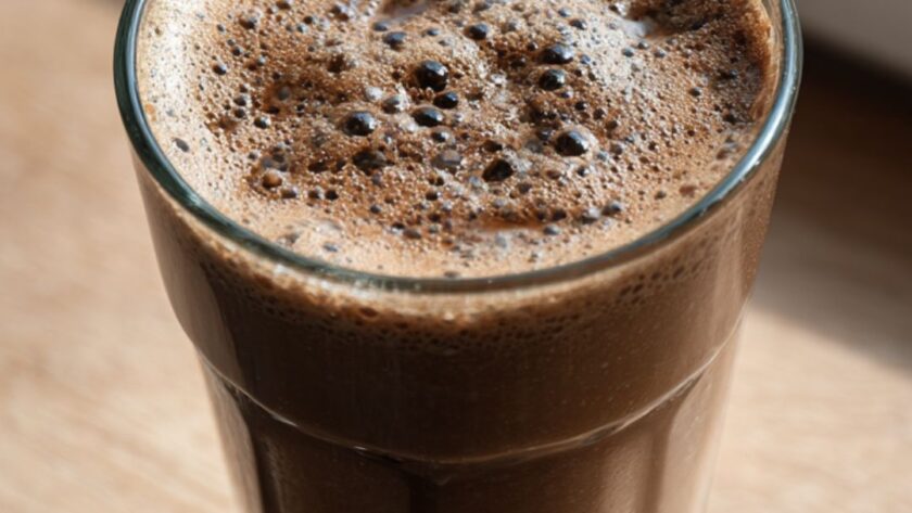 Smoothie King Coffee High Protein Almond Mocha (Copycat Recipe)