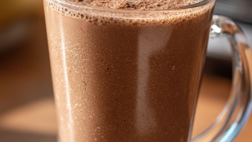 Smoothie King Gladiator® Chocolate Espresso Recipe