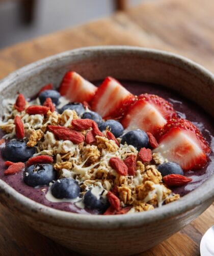 Smoothie King Go Go Goji Crunch Bowl Recipe