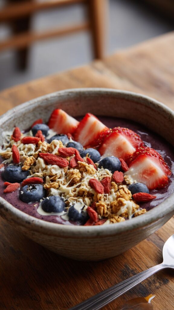 Smoothie King Go Go Goji Crunch Bowl Recipe