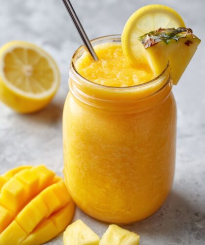 Smoothie King Pineapple Mango Lemonade Refresher Copycat Recipe
