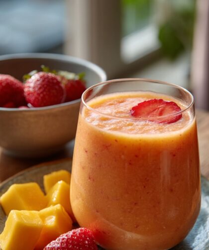 Smoothie King Pure Recharge Mango Strawberry Recipe