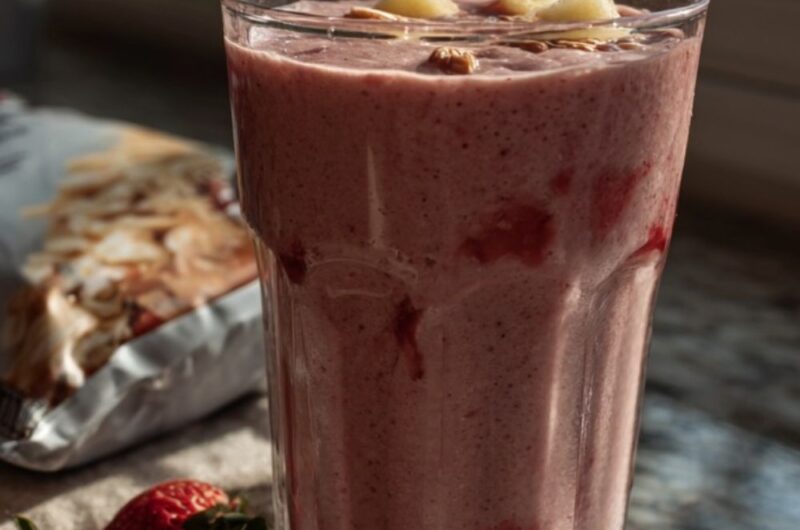 Smoothie King  Gladiator Strawberry Recipe