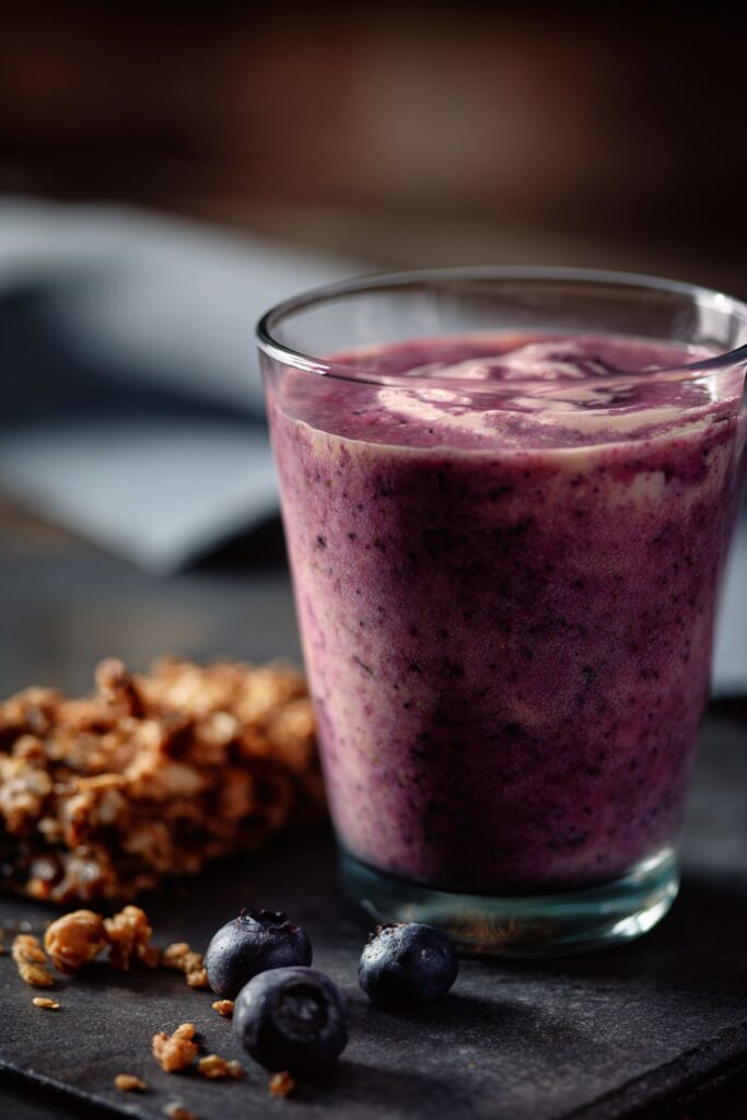 Gut Health Greek Yogurt Strawberry Blueberry