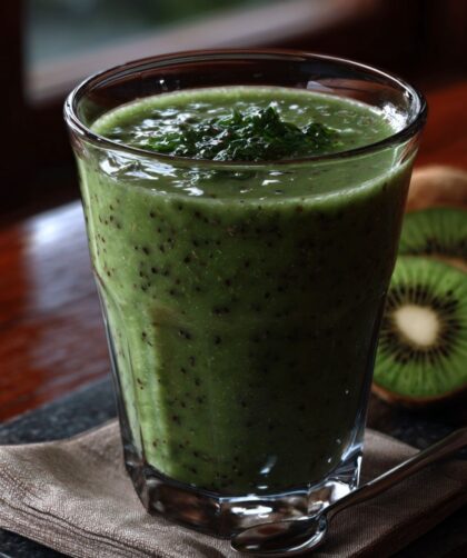 Smoothie King Veggie Apple Kiwi Kale