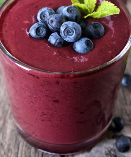Blueberry Smoothie Juice