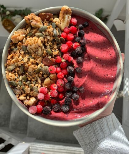 Raspberry Smoothie Bowl