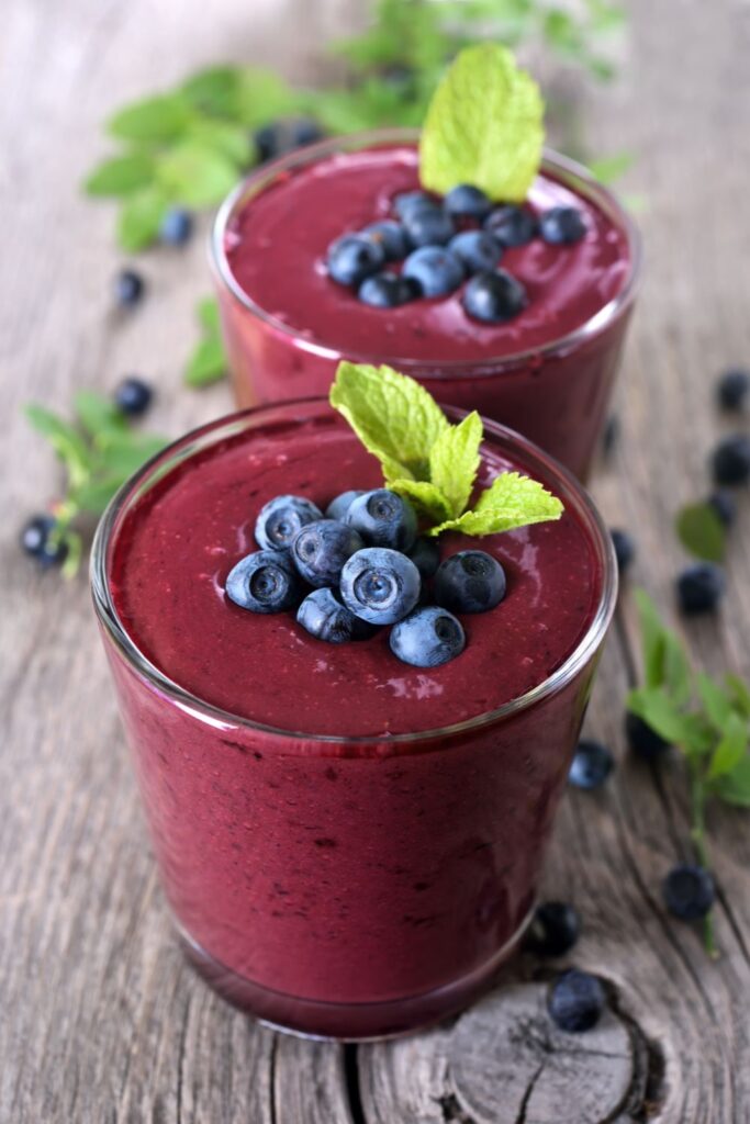 Blueberry Smoothie Juice
