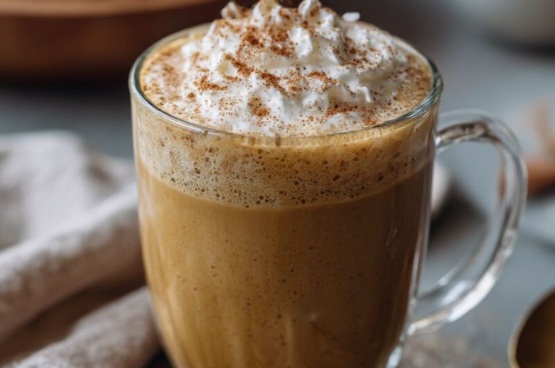 Homemade Pumpkin Spice Latte