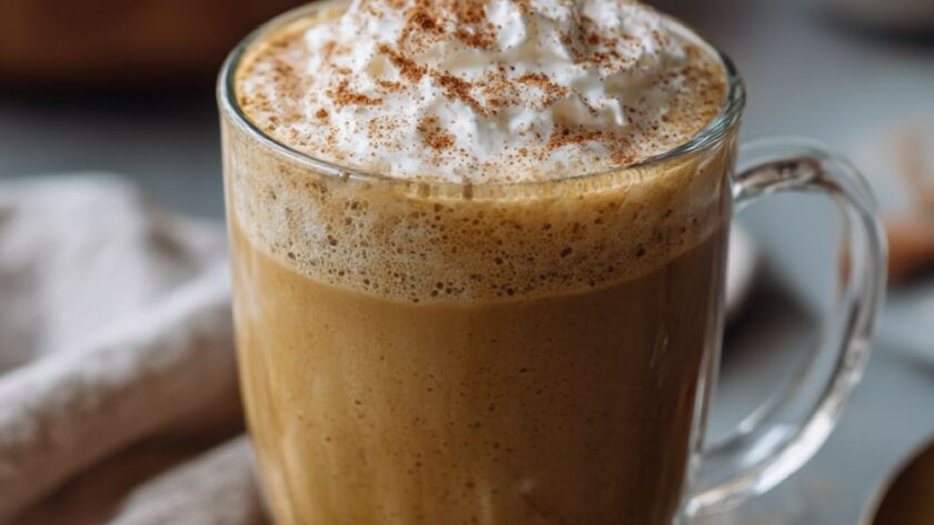 Homemade Pumpkin Spice Latte