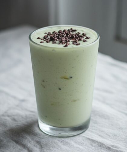Keto Mint Chip Breakfast Smoothie