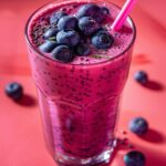Almond Milk and Berry Smoothie