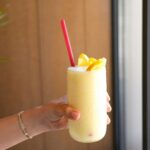 Mango Strawberry and Pineapple Smoothie