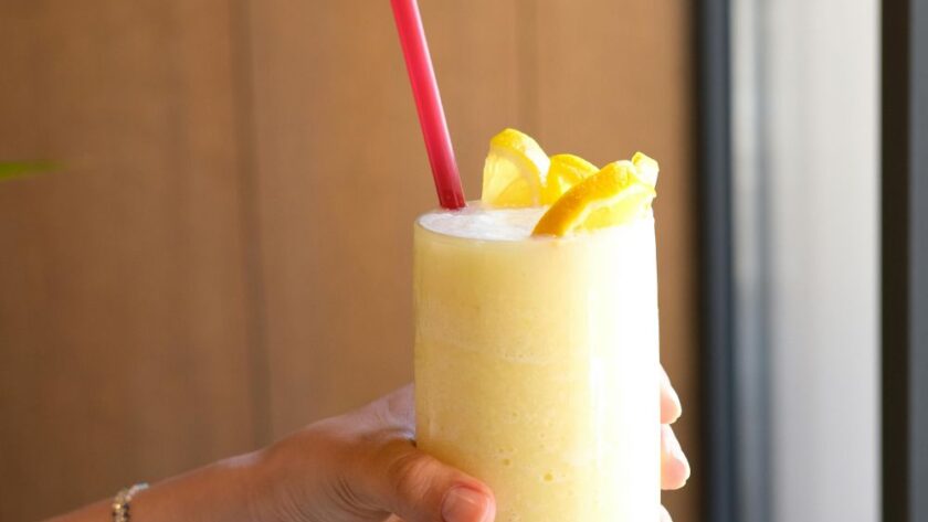 Mango Strawberry and Pineapple Smoothie